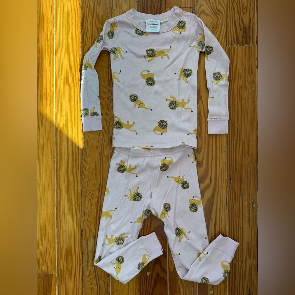 Hanna Andersson Lion Print Pajama Set